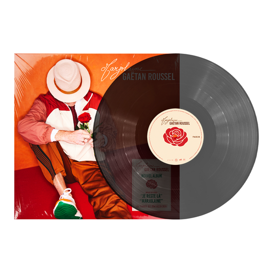 Vinyle noir transparent