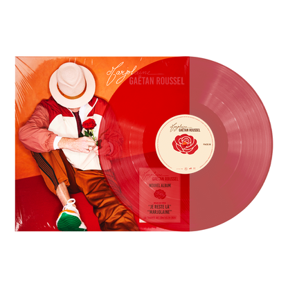 Vinyle Collector rouge transparent