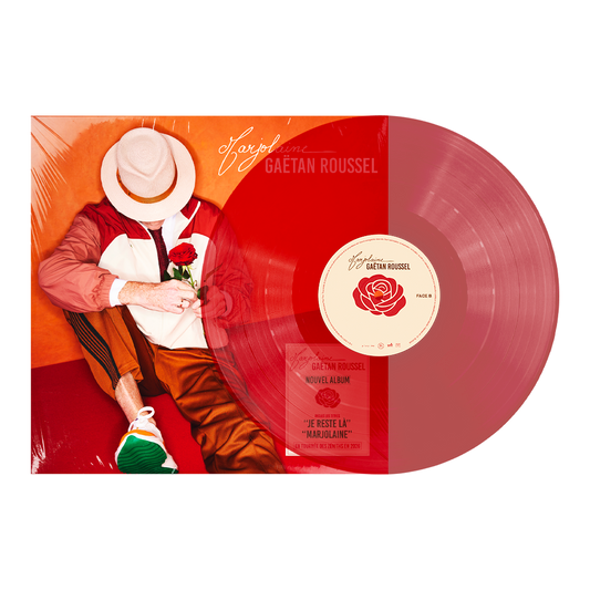 Vinyle Collector rouge transparent